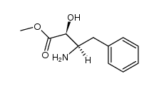 methyl (2S,3R)-3-amino-2-hydroxy-4-phenylbutanoate Structure