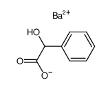 (+-)-mandelic acid, barium salt Structure