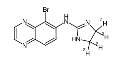 Brimonidine-d4 Structure