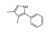 3,4-dimethyl-2-phenyl-1H-pyrrole Structure