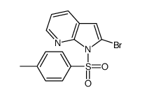 2-BROMO-1-TOSYL-1H-PYRROLO[2,3-B]PYRIDINE Structure