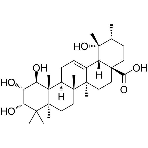 1BETA-羟基刺梨酸结构式