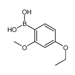 4-ETHOXY-2-METHOXYPHENYLBORONIC ACID Structure