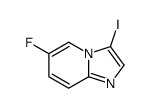 6-氟-3-碘咪唑并[1,2-a]吡啶结构式