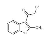 2-Bromo-1-(2-methyl-benzofuran-3-yl)-ethanone Structure