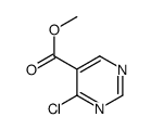 methyl 4-chloropyrimidine-5-carboxylate Structure