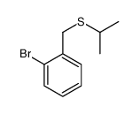 (2-Bromobenzyl)(isopropyl)sulfane Structure