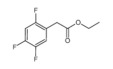 2-(2,4,5-三氟苯基)乙酸乙酯结构式