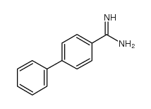 BIPHENYL-4-CARBOXAMIDINE结构式