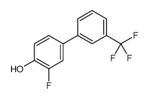 2-fluoro-4-[3-(trifluoromethyl)phenyl]phenol Structure
