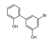 3-bromo-5-(2-hydroxyphenyl)phenol结构式