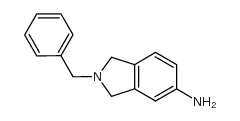 2-苄基-2,3-二氢-1H-异吲哚-5-胺结构式