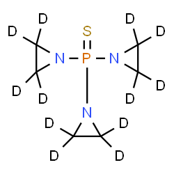 三亚乙基硫代磷酰胺-d12结构式