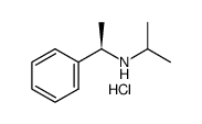 (R)-(+)-N-苄基-1-苯乙胺盐酸盐结构式