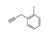 1-iodo-2-(prop-2-yn-1-yl)benzene结构式
