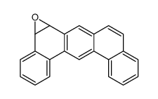 1a,13b-dihydrobenzo[10,11]tetrapheno[5,6-b]oxirene结构式