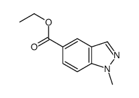 Ethyl 1-methyl-1H-indazole-5-carboxylate Structure