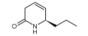 (6R)-6-propyl-3,6-dihydro-1H-pyridin-2-one结构式