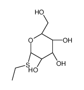 乙基 α-D-硫代葡萄糖苷结构式