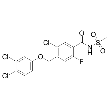 Nav1.7抑制剂结构式