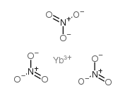 Nitric acid,ytterbium(3+) salt (3:1) Structure