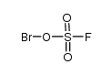 bromine(I) fluorosulfate Structure