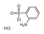 2-Aminobenzene-1-sulfonyl chloride hydrochloride Structure