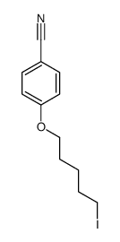 4-(5-iodopentoxy)benzonitrile结构式