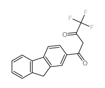 1,3-Butanedione,1-(9H-fluoren-2-yl)-4,4,4-trifluoro- Structure