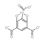 lead 2,4,6-trinitro-m-phenylene dioxide Structure