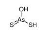 hydroxy-sulfanyl-sulfanylidene-λ5-arsane结构式