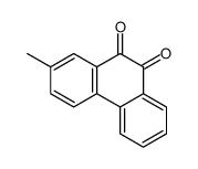 2-methylphenanthrene-9,10-dione Structure