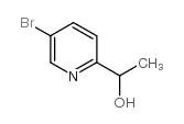 1-(5-溴吡啶-2-基)乙醇结构式