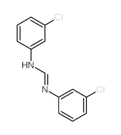 Methanimidamide,N,N'-bis(3-chlorophenyl)-结构式