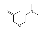 N,N-dimethyl-2-(2-methylprop-2-enoxy)ethanamine Structure