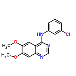 酪氨酸磷酸化抑制剂AG1478结构式