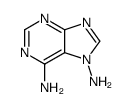 7H-Purine-6,7-diamine (9CI) structure