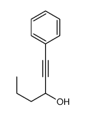 1-PHENYL-1-HEXYN-3-OL Structure