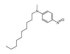 N-decyl-N-methyl-4-nitrosoaniline Structure