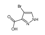 4-Bromo-1H-pyrazole-5-carboxylic acid Structure
