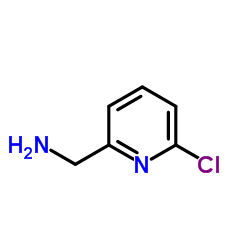 (6-氯吡啶-2-基)甲胺结构式