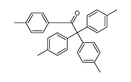 1,2,2,2-tetrakis(4-methylphenyl)ethanone结构式