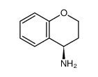 (4R)-3,4-二氢-2H-1-苯并吡喃-4-胺结构式