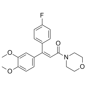 氟吗啉结构式