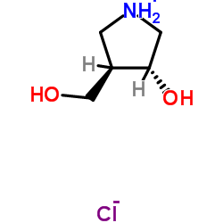 (3R,4r)-3-吡咯烷甲醇, 4-羟基盐酸盐图片