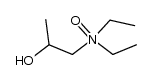 N-(2-hydroxypropyl)-N,N-diethylamine N-oxide结构式
