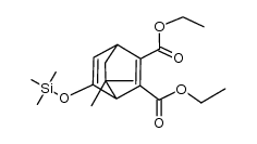 diethyl 8,8-dimethyl-5-(trimethylsilyloxy)bicyclo[2.2.2]octa-2,5-diene-2,3-dicarboxylate结构式
