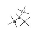 Tris(trimethylsilyl)iodsilan结构式
