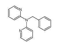 N-benzyl-N-pyridin-2-ylpyridin-2-amine结构式