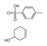 cyclohex-3-en-1-ol,4-methylbenzenesulfonic acid Structure